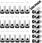 EASTBULL 100 Pack Bulk Flash Drives