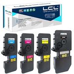 LCL Compatible Toner Cartridge Replacement for Kyocera TK5242 TK-5242 TK-5242K TK-5242C TK-5242M TK-5242Y 1T02R70US0 1T02R7CUS0 1T02R7BUS0 1T02R7AUS0 ECOSYS M5526cdn M5526cdw P5026cdn P5026cdw(KCMY)