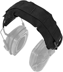 PROHEAR HC01 Headset Cover Tactical Advanced Earmuffs Modular Cover Fit for 3M WorkTunes Peltor Howard Leight Impact Walkers Razor - Black