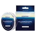 KastKing FluoroKote Fishing Line 100 Percent Pure Fluorocarbon Coated 15LB 300Yds 274M Spool Clear