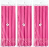 Pink Flexible Hair Twist Flexi Rods for Natural Hair - Soft Foam No Heat Hair Curling Rollers to Sleep In (9.45x0.3inch)