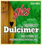 ghs D 20 MBS Dulcimer Mixolydian Tunning Squeakless String