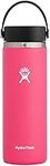 HYDRO FLASK - Water Bottle 591 ml (20 oz) - Vacuum Insulated Stainless Steel Water Bottle Flask with Leak Proof Flex Cap with Strap - BPA-Free - Wide Mouth - Watermelon