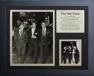 Legends Never Die "The Rat Pack Trio" Framed Photo Collage, 11 x 14-Inch