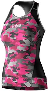 SLS3 Triathlon Top Women - Sleeveless Tri Top Women - Comfortable & Great Fit Triathlon Shirts or Singlet, No Shelf Bra