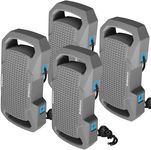 VIVOHOME 16.5 Inch EVA Boat Fenders 4 Pack for Docking Boat Bumpers