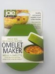 Joie ASDA Single Egg Microwave Omelet Maker - Quick & Easy Egg Cooking Tool, Green