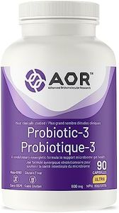 AOR Probiotic 3, 90 Capsules - Advanced Gut Health Complex for Women & Men, Supports Digestive & Immune System, Contains Probiotics & Digestive Enzymes, Ideal for Balanced Intestinal Flora