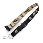 NHL Vegas Golden Knights Reversible Lanyardreversible Lanyard, Black, 6