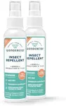 Wondercide - Mosquito, Tick, Fly, and Insect Repellent with Natural Essential Oils - DEET-Free Plant-Based Bug Spray and Killer - Safe for Kids, Babies, and Family - Cedarwood 2-Pack of 4 oz Bottle