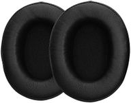 kwmobile Ear Pads Compatible with Kingston Hyper X Cloud Alpha/Cloud Alpha S/Cloud Flight/Cloud Flight S Earpads - 2X Replacement for Headphones - Black