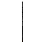 E-Image BC16 16ft Carbon Fiber Microphone Extension Telescopic Boom Pole with Cover for Recording Interview Filming (Black)