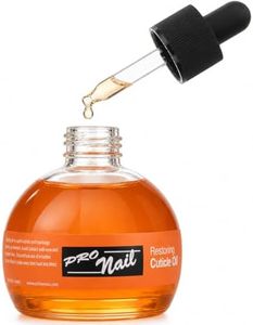 PRO NAIL - Cuticle Revitalizing Oil for Nails, Almond, 2.5 oz - Professional Strength, Pedicure and Manicure - Moisturizes and Strengthens Nails and Cuticles - Soothing and Nourishing