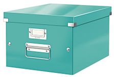 Leitz A4 Storage Box, Click and Store Range 60440051 - Medium, Ice blue