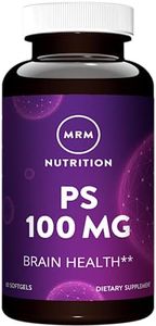 MRM Nutrition PS 100mg | Phosphatidylserine | Brain Health | Memory + Learning | Gluten-Free | 60 Servings