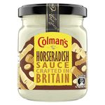 Colman's Horseradish Sauce crafted in Britain perfect condiment with roast beef 136 g