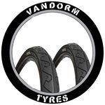 Vandorm 2 Slick 210 26" x 2.10" MTB Mountain Bike Bicycle Tyres (Pair) Bike part