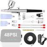 Omeyo Airbrush Kit with Air Compres