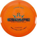 Dynamic Discs Lucid Escape Disc Golf Driver | Stable Fairway Frisbee Golf Disc | 170g Plus | Stamp Color Will Vary (Orange)