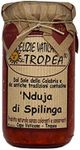 Nduja of Spilinga - Spicy Spreadable Italian Sausage - Italian Artesian Food - Gourmet Delicatessen- 100% Made Italy - Typical Calabrian Product - Delizie Vaticane Di Tropea. 180gr (nduja)