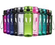 Super Sparrow Sports Water Bottle - 500ml - Non-Toxic BPA Free & Eco-Friendly Tritan Co-Polyester Plastic - For Running, Gym, Yoga, Outdoors and Camping