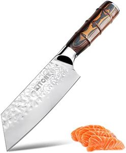 Kitory Kiritsuke Chef Knife 5.5", Small Japanese Kitchen Knives, HC German Stainless Steel, Hammered Finish Blade, Pakkawood Handle Cooking Cutlery 2024 Gifts for Home&Restaurant