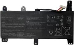 ASKC C41N1731-2 Laptop Battery for Asus GL504 GL504GM GL504GS ROG Strix Scar II GL504GW GL504GS GL704 GL704 GL704GW GL704GV GL704GM GL504GM-ES168T Series 4CIP5/70/81 15.4V 66Wh 4335mAh