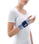 Bauerfeind - ManuTrain - Wrist Support - Relieves Strain and Stabilized During Movement, Titan - Left, Size 5