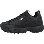 FILA Disruptor men Men’s Sneaker, black (BlackXBlack), 8 UK