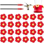 Tyqour 26pcs Hummingbird Feeders Re