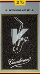 Vandoren SR6125 Reed V12, Alto Saxophone, 2.5-Pack of 10