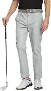 M MAELREG Golf Pants Men Casual Slim Fit -30"/32"/34" Stretch 5 Pockets Business Waterproof Mens Dress Pants