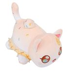 LAIBUY Cat Stuffed Anima Toy,Soft Cat Cushion Plush Pillows Stuffed Toy,Funny pussy Plushie,Soft kitten Stuffed Gifts for Boys Girls Kids Birthday