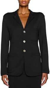 The Big Rock Boyfriend Blazer Black 3