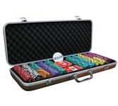 CASINO KART EPT Europe Casino Poker Chips Comes with The Set of 300 & 500 Pieces, Clay, 40 MM, 14gms, for All Games Poker Teen 3 Patti Roulette Flush Blackjack Rummy (500 Chips)