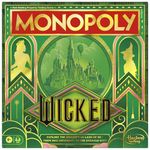 Monopoly Wicked Edition Board Game | Inspired by The Motion Picture | Ages 8+ | 2 to 6 Players | 30 Mins. | Family Games for Kids, Teens, and Adults