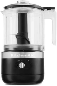KitchenAid KFCB519BM Cordless Chopper, 5 cup, Matte Black