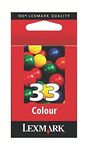 Lexmark No 33 Ink Cartridge Colour 11.5ml