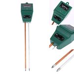 MOHAK Soil Tester - PH Meter, Soil Sensor for Moisture, Light, PH Level Measurement for Growning Garden