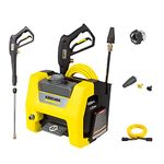 Karcher K1800PS Cube 1800 PSI 1.2 GPM Electric Power Pressure Washer with Turbo, 15°, & Soap Nozzles