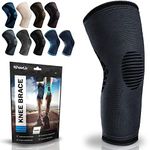 POWERLIX Compression Knee Sleeve for Women & Men, Medical Knee Brace for Arthritis & Knee Pain Relief, Meniscus Tear & Injury Recovery, Knee Support & Protection for Working Out, Running & All Sports