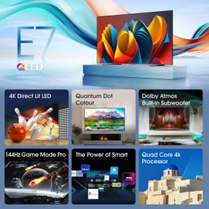 Hisense 100" 4K QLED Smart TV – Ultra HD Large Screen