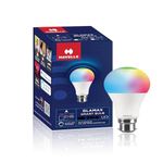 Havells Glamax 12W B22 WiFi LED Smart Bulb with Music Sync Function, Compatible with Amazon Alexa and Google Assistant (16M Colours)