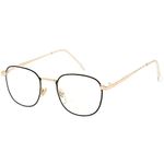 Kiss kisseyewear | Glasses mod. BREAKING BAD - neutral eyeglasses - GOLD + BLACK