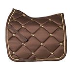 Back on Track Nights Collection Dressage Saddle Pad (Cob, Coffee)