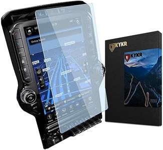 Kykr 12” Tempered Glass Screen Protector for 2019-2025 Dodge Ram 1500, 2500, 3500, 9H Hardened, Anti-Glare, and Anti-Scratch Glass, Easy to Apply, Water-Resistant Car Accessories, Matte