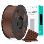 SUNLU PLA Plus 3D Printer Filament, 1.75mm PLA+ 3D Filament for FDM 3D Printer & 3D Pens, Neatly Wound Filament, Strong and Toughness, Dimensional Accuracy +/- 0.02 mm, 1KG Spool(2.2 LBS), Chocolate