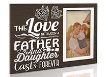 INNObeta Gifts for Dad, Dad Christmas Gifts for Dad From Daughter Son Picture Frame for 4" x 6" Photos- Daughter