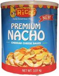 Rico's Premium Nacho Cheddar Cheese Sauce Tortilla Chips Ricos Gourmet Dip 3kg