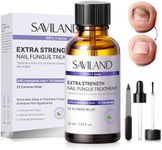 SAVILAND SSPro X Toenail Fungus Treatment Extra Strength: 2X Extreme Nail Repair for Discolored and Damaged Nails Toenail Softener Yellow Toenail Foot Toe Thick Nail Fungus Treatments Solution,1 fl oz